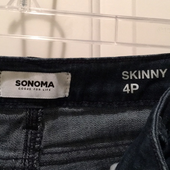 Sonoma Skinny Dark Wash Jeans - Picture 3 of 6